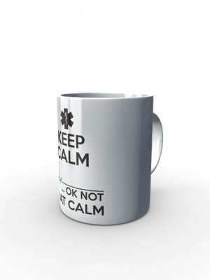 Bílý hrnek EMT KEEP CALM