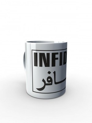 Bílý hrnek INFIDEL