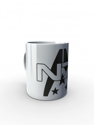 Bílý hrnek N7 Alliance Military