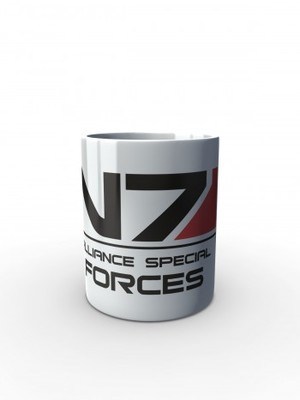 Bílý hrnek N7 Alliance Special Forces