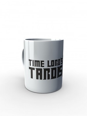 Bílý hrnek Time Lord's Tardis