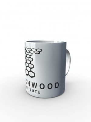Bílý hrnek Torchwood