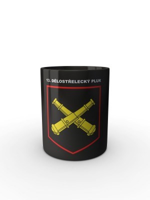 Černý hrnek 13. dělostřelecký pluk