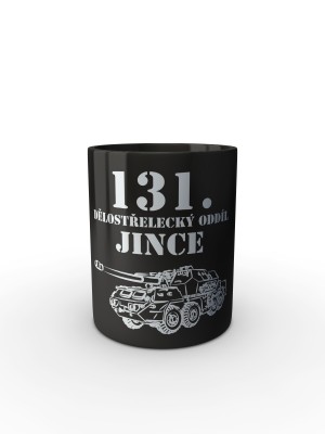 Černý hrnek 131. dělostřelecký oddíl - 152mm ShKH vz. 77