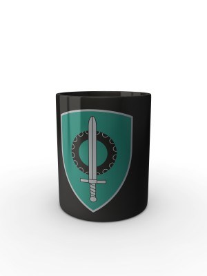 Černý hrnek 141. zásobovací prapor (Pardubice)