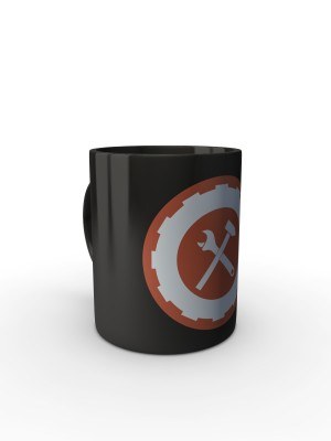 Černý hrnek 142. prapor oprav (Klatovy)