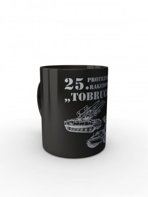Černý hrnek 25. protiletadlový raketový pluk - technika