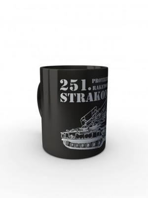 Černý hrnek 251. protiletadlový raketový oddíl - 2K12 KUB