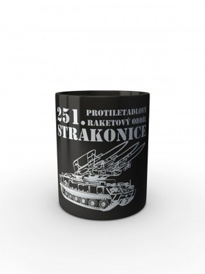 Černý hrnek 251. protiletadlový raketový oddíl - 2K12 KUB