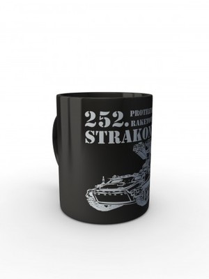 Černý hrnek 252. protiletadlový raketový oddíl - 9K35 Strela-10