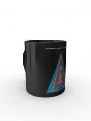 Černý hrnek 252. protiletadlový raketový oddíl