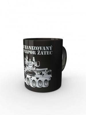 Černý hrnek 41. mechanizovaný prapor - PANDUR