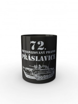 Černý hrnek 72. mechanizovaný prapor BVP