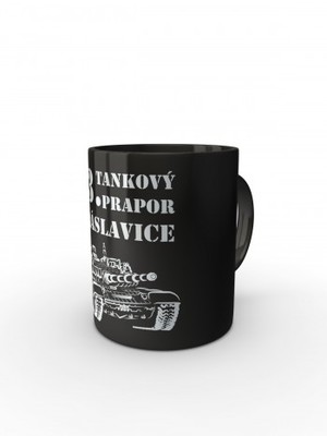 Černý hrnek 73. tankový prapor - T-72M4 CZ