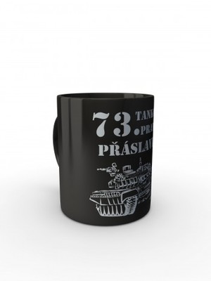 Černý hrnek 73. tankový prapor - T-72M4 CZ