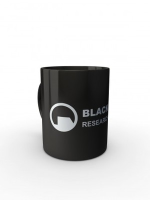 Černý hrnek Black Mesa Research Facility Line