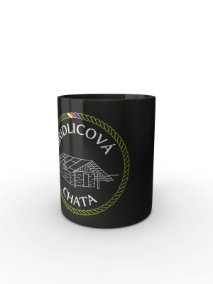 Černý hrnek Břidlicová chata