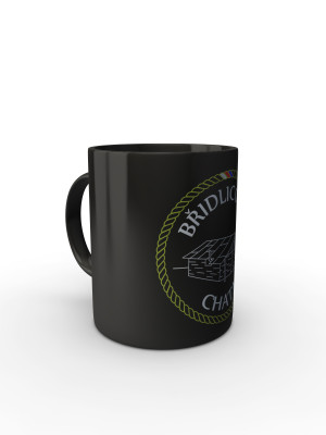 Černý hrnek Břidlicová chata