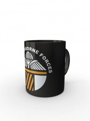 Černý hrnek CAF 43rd Airborne Battalion