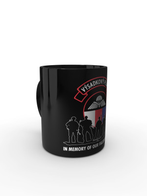 Černý hrnek Foxtrot memories