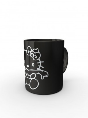 Černý hrnek Hello Kitty Yummy Yummy