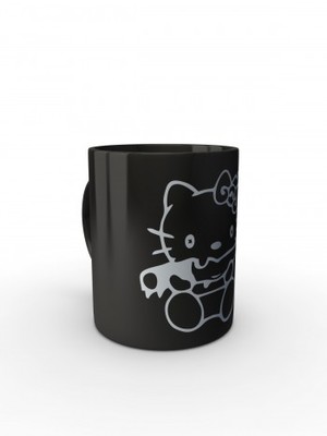 Černý hrnek Hello Kitty Yummy Yummy