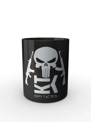 Černý hrnek KEPY TACTICAL