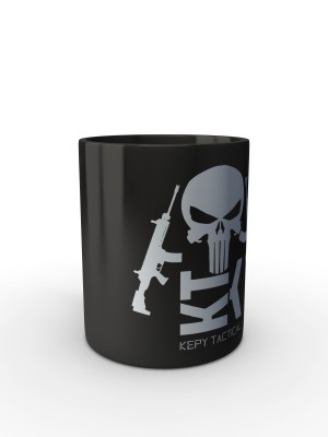 Černý hrnek KEPY TACTICAL