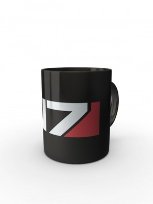 Černý hrnek N7