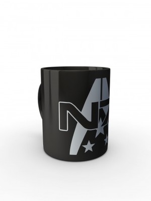 Černý hrnek N7 Alliance Military