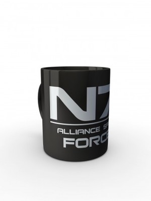 Černý hrnek N7 Alliance Special Forces