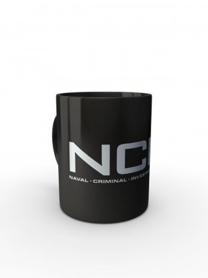 Černý hrnek NCIS Naval Criminal Investigative Service