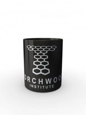 Černý hrnek Torchwood