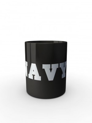 Černý hrnek U.S. NAVY