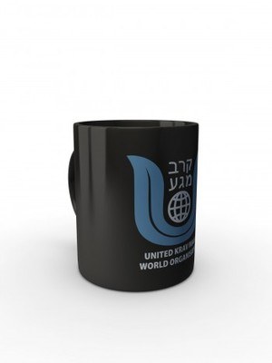 Černý hrnek United Krav Maga BIG