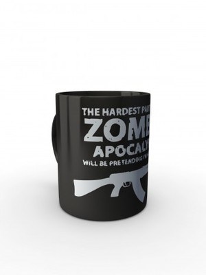Černý hrnek Zombie Apocalypse vz. 58 / CZ 858 Tactical