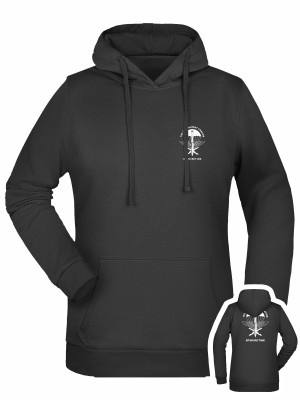 Dámská mikina s kapucí 102. průzkumný prapor - backside