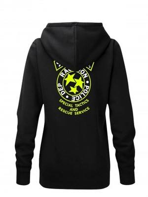 Dámská mikina s kapucí S.T.A.R.S. R.P.D. Special Tactics and Rescue Service