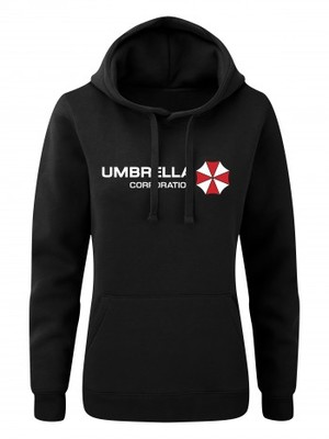 Dámská mikina s kapucí Umbrella Corporation Line