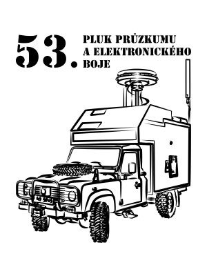 Dámské funkční tričko 53. pluk průzkumu a elektronického boje - DEFENDER