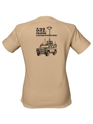 Dámské funkční tričko 532. prapor elektronického boje - IVECO