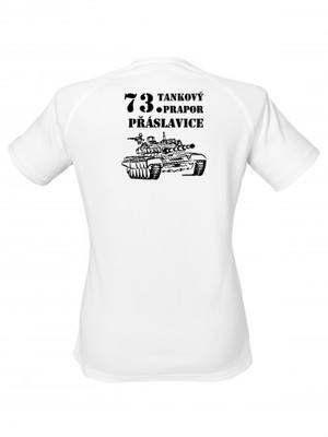 Dámské funkční tričko 73. tankový prapor - T-72M4 CZ