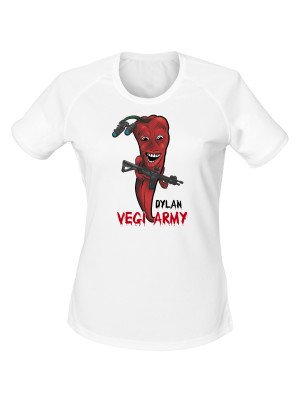 Dámské funkční tričko Dylan - Vegi army