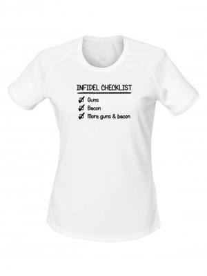 Dámské funkční tričko INFIDEL CHECKLIST