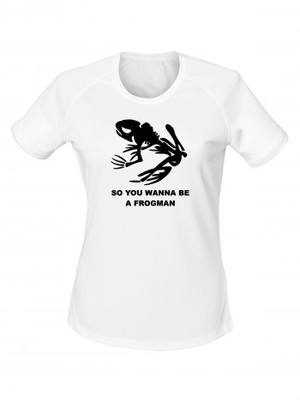 Dámské funkční tričko NAVY SEAL So You Wanna Be A Frogman