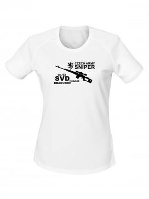 Dámské funkční tričko SVD DRAGUNOV CZECH ARMY SNIPER