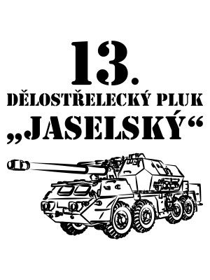 Dámské tričko 13. dělostřelecký pluk - 152mm ShKH vz. 77