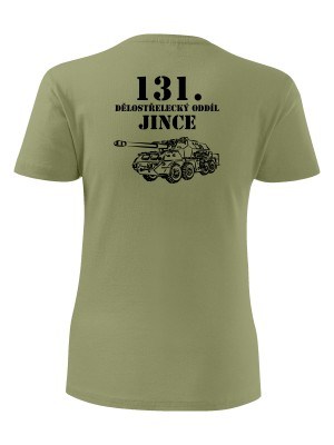 Dámské tričko 131. dělostřelecký oddíl - 152mm ShKH vz. 77