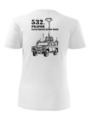 Dámské tričko 532. prapor elektronického boje - IVECO