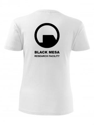 Dámské tričko Black Mesa Research Facility Backside